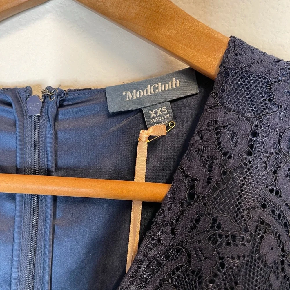 ModCloth Through the Bluebells Lace Dress - Picture 6 of 8